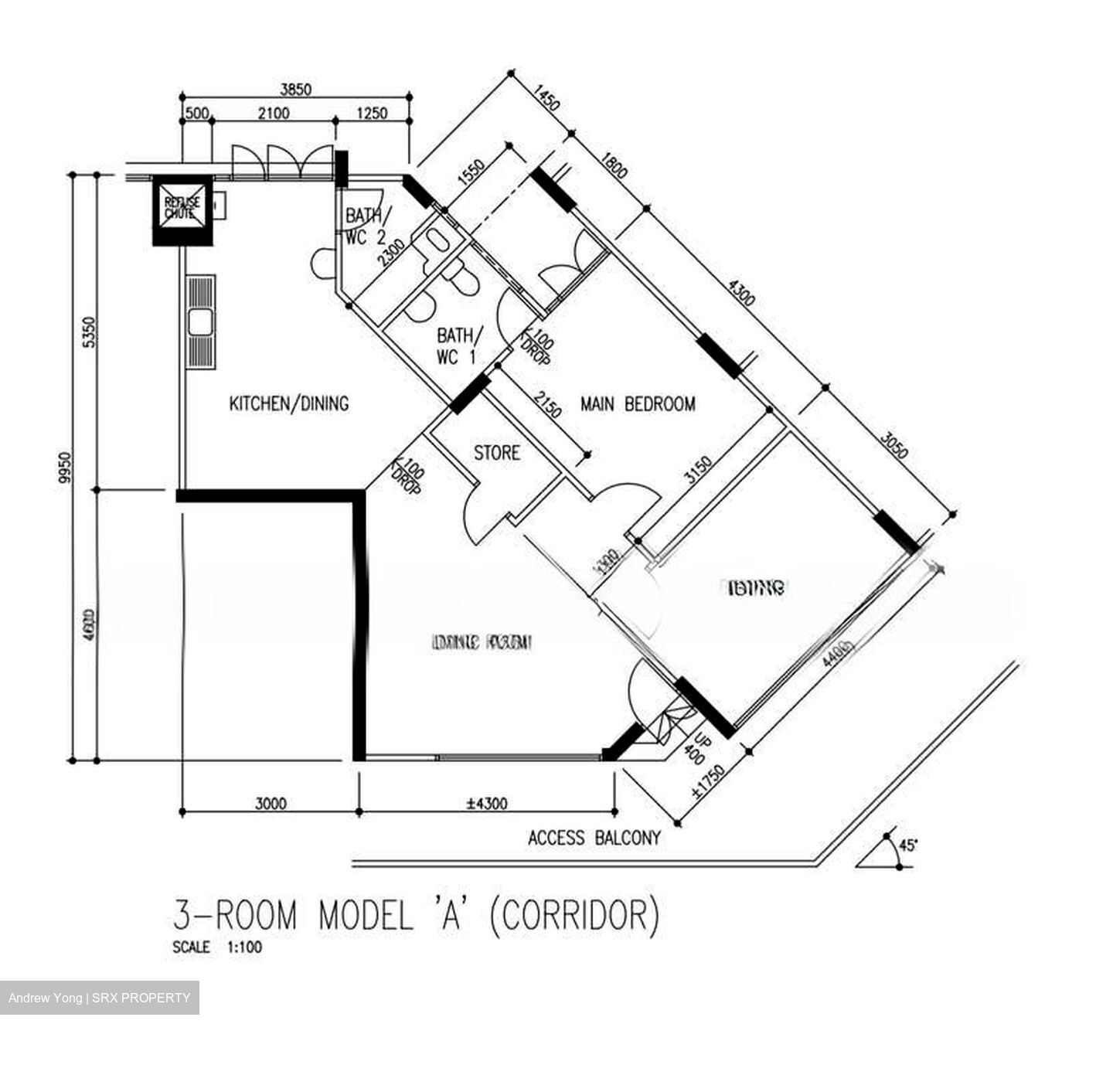 Blk 104 Bukit Purmei Road (Bukit Merah), HDB 3 Rooms #602443171